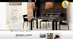 Desktop Screenshot of designnovecento.com